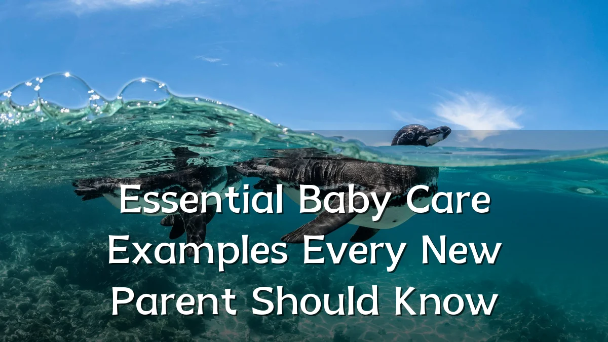 Essential Baby Care Examples Every New Parent Should Know
