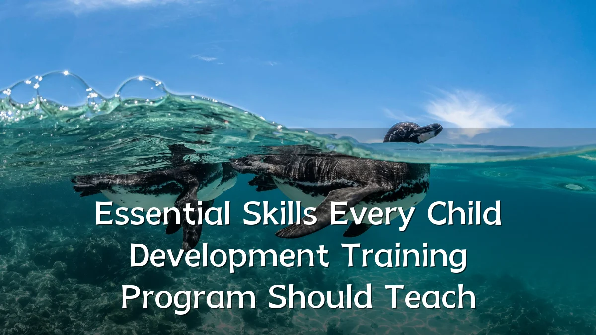 Essential Skills Every Child Development Training Program Should Teach