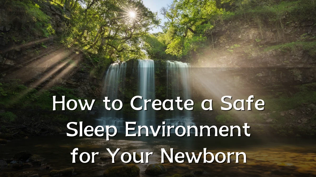 How to Create a Safe Sleep Environment for Your Newborn