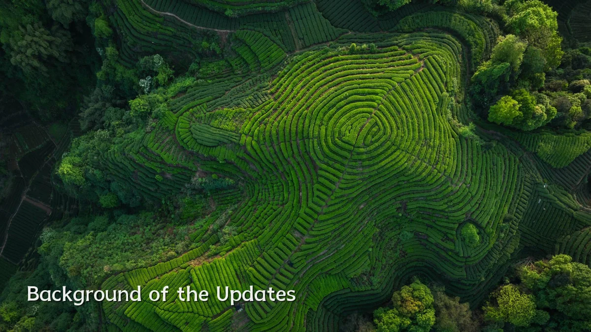 Background of the Updates