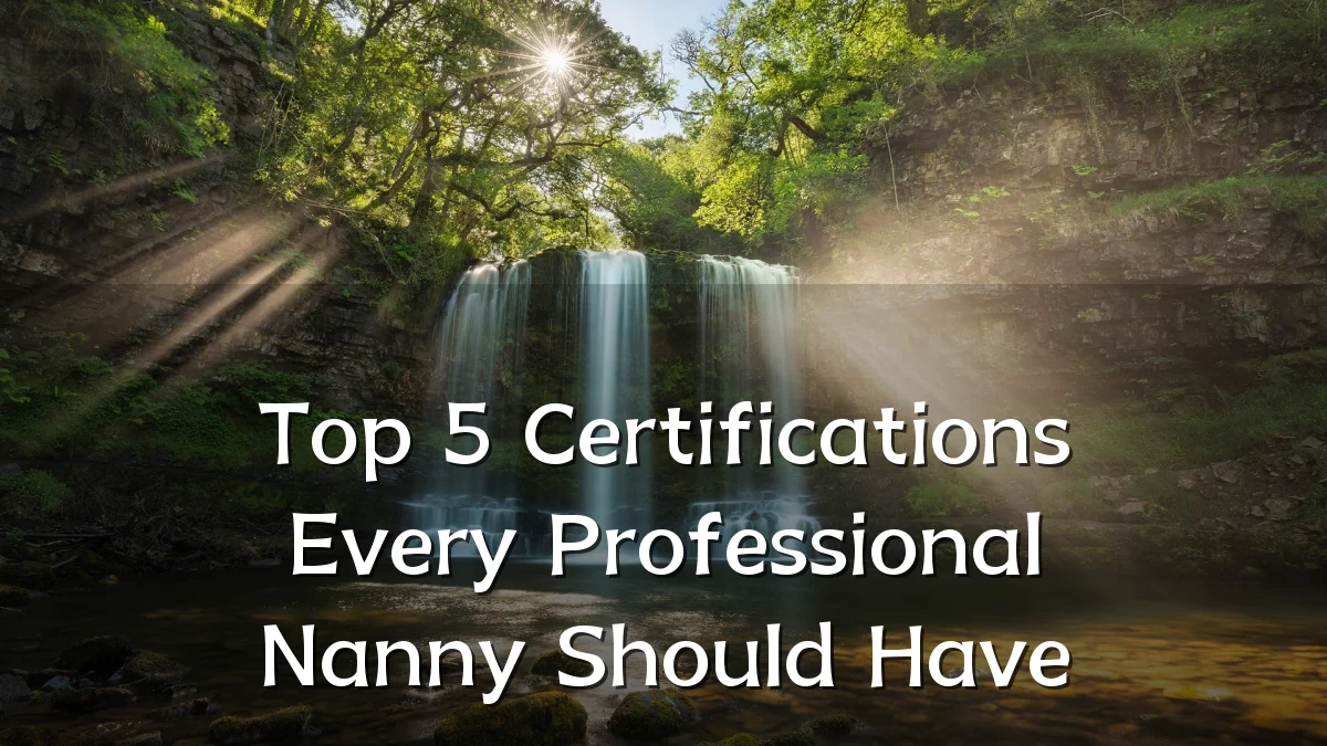 Top 5 Certifications Every Professional Nanny Should Have