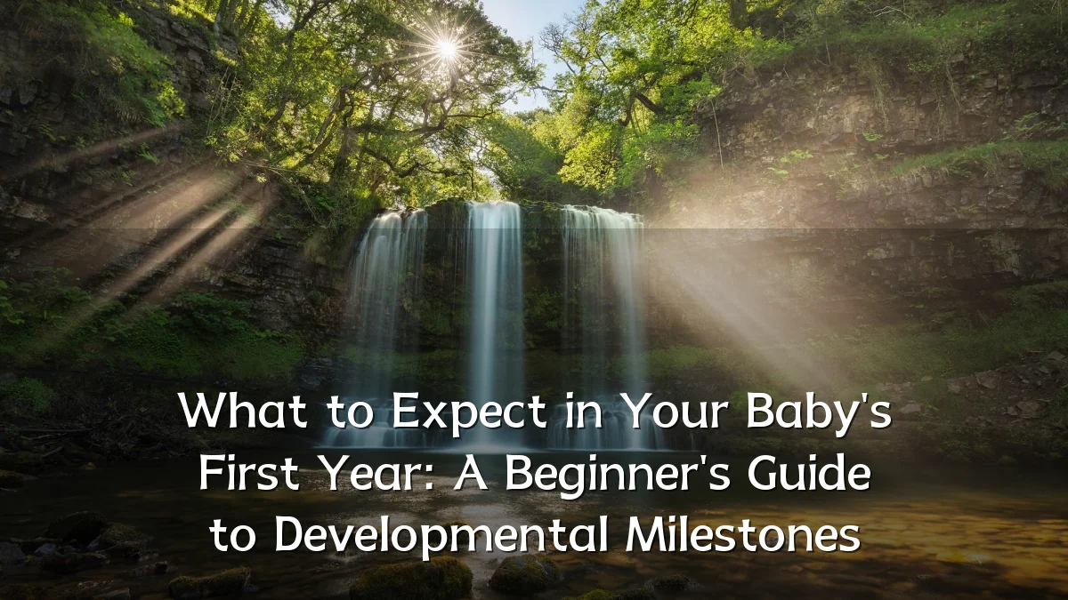 What to Expect in Your Baby's First Year: A Beginner's Guide to Developmental Milestones