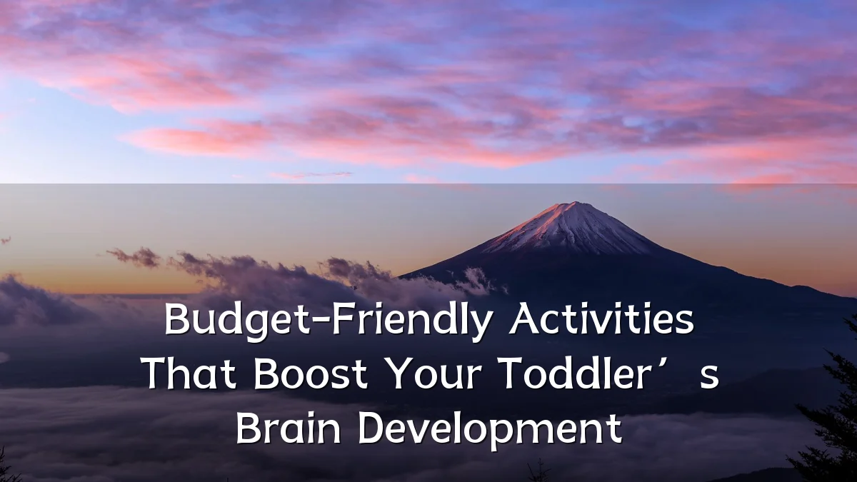 Budget-Friendly Activities That Boost Your Toddler’s Brain Development