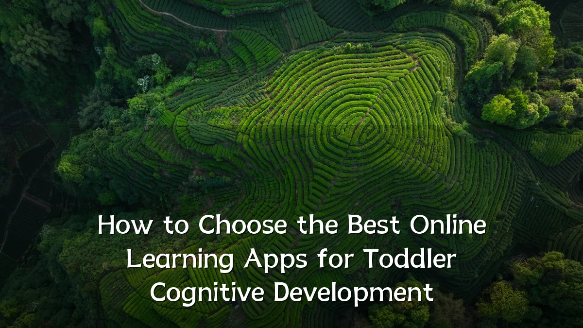 How to Choose the Best Online Learning Apps for Toddler Cognitive Development