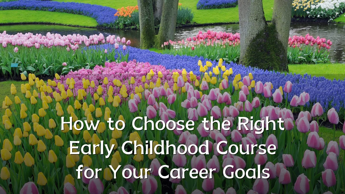 How to Choose the Right Early Childhood Course for Your Career Goals