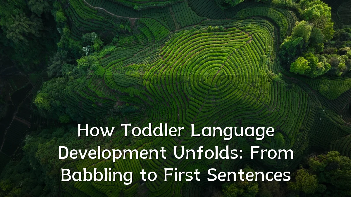 How Toddler Language Development Unfolds: From Babbling to First Sentences