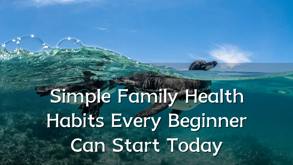 Simple Family Health Habits Every Beginner Can Start Today