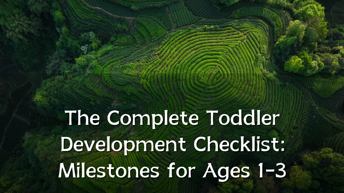 The Complete Toddler Development Checklist: Milestones for Ages 1-3